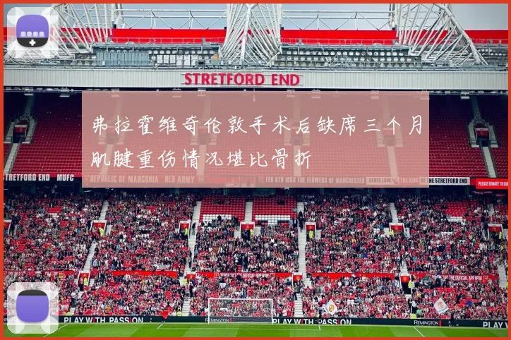 弗拉霍维奇伦敦手术后缺席三个月肌腱重伤情况堪比骨折